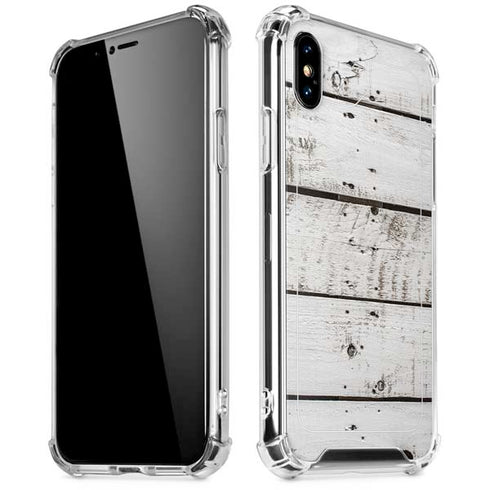 Weathered Wood iPhone XS Max Clear Case